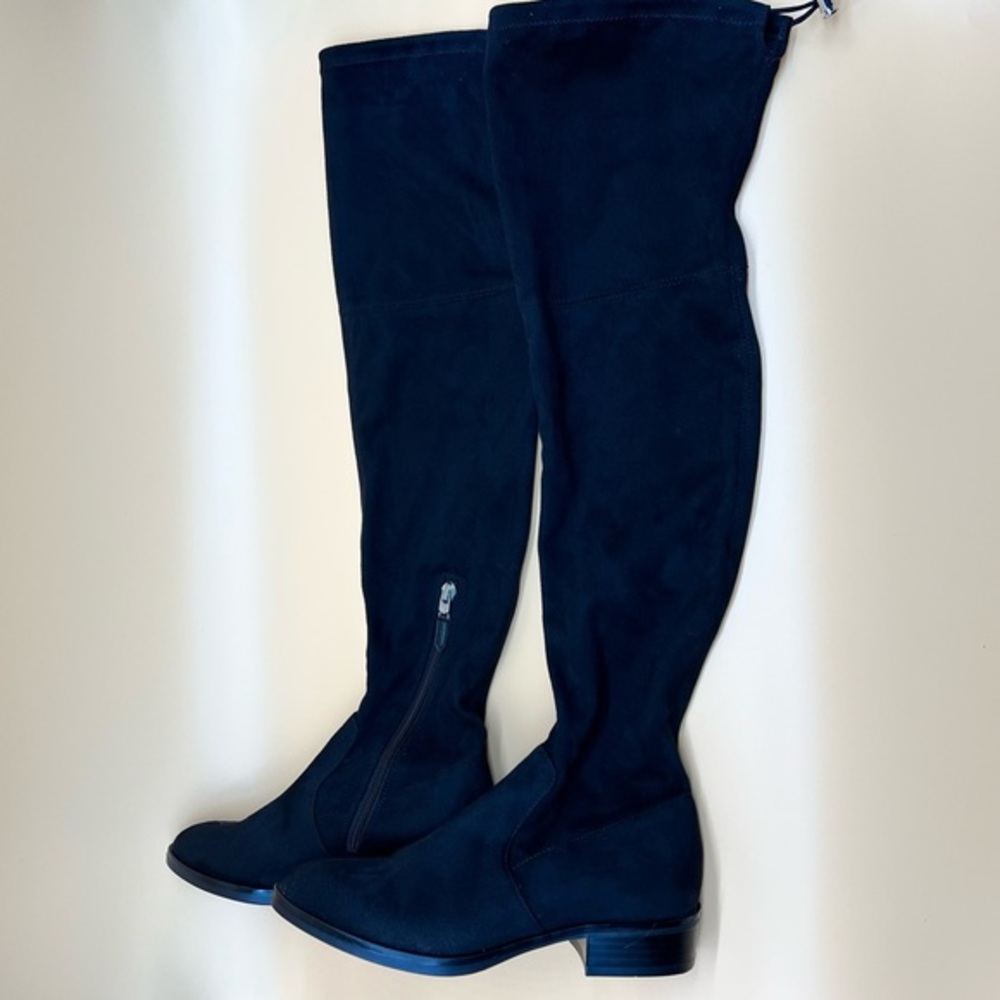 Sam Edelman tall faux suede boots